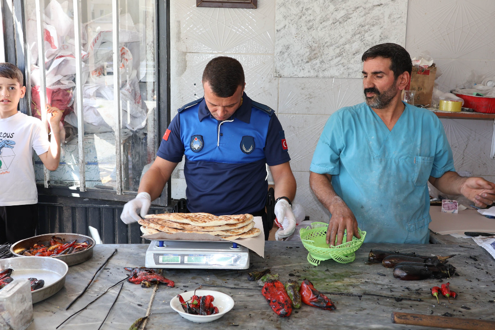 Haliliye Zabıtası’ndan pide ve lahmacun fırınlarına denetim
