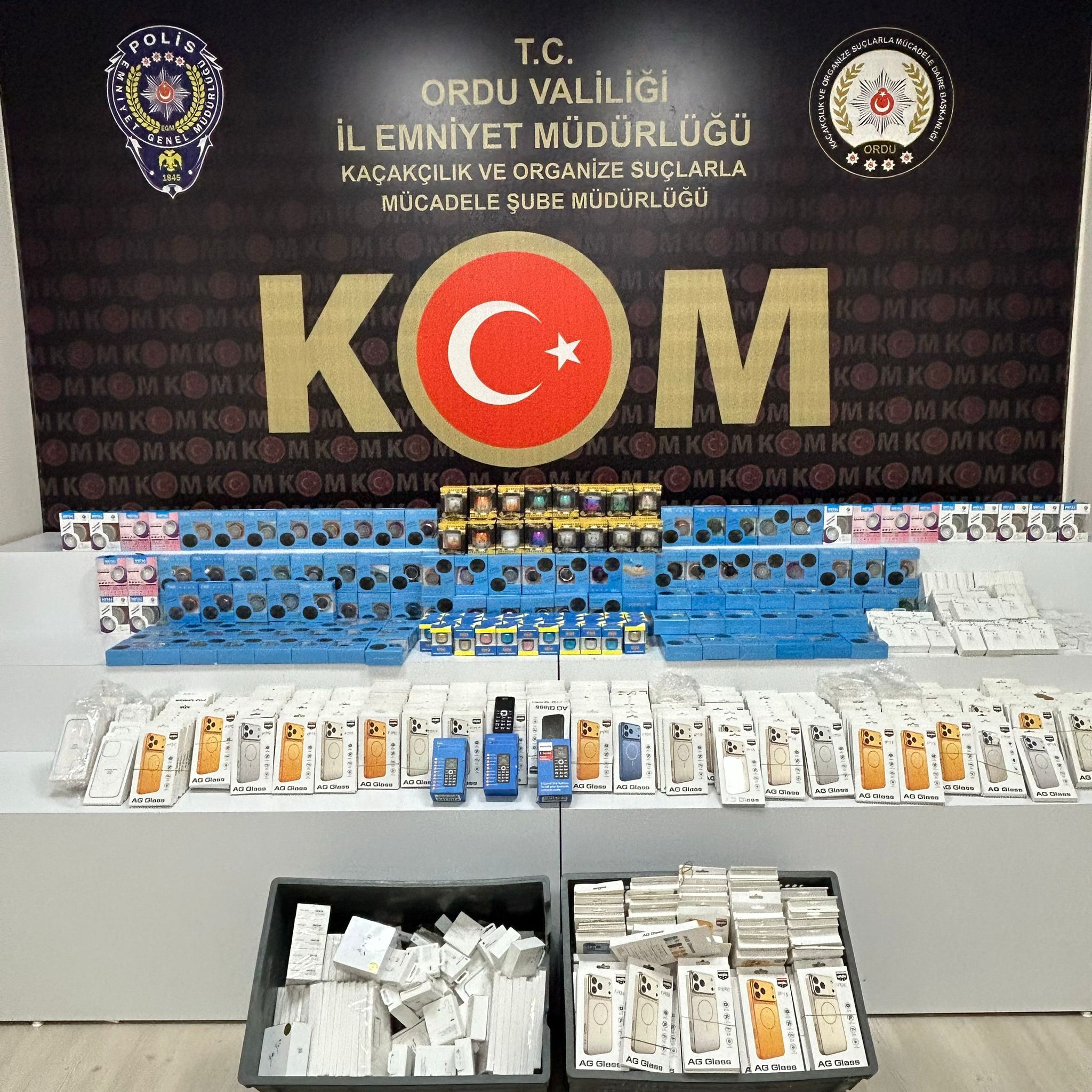 Ordu’da güvenlik ve asayiş operasyonları sonuçları açıklandı
