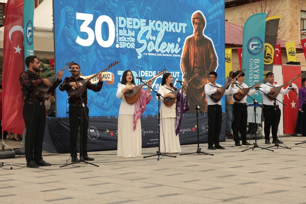 Bayburt’ta Dede Korkut Şölenleri’nin 30. yılı kutlandı