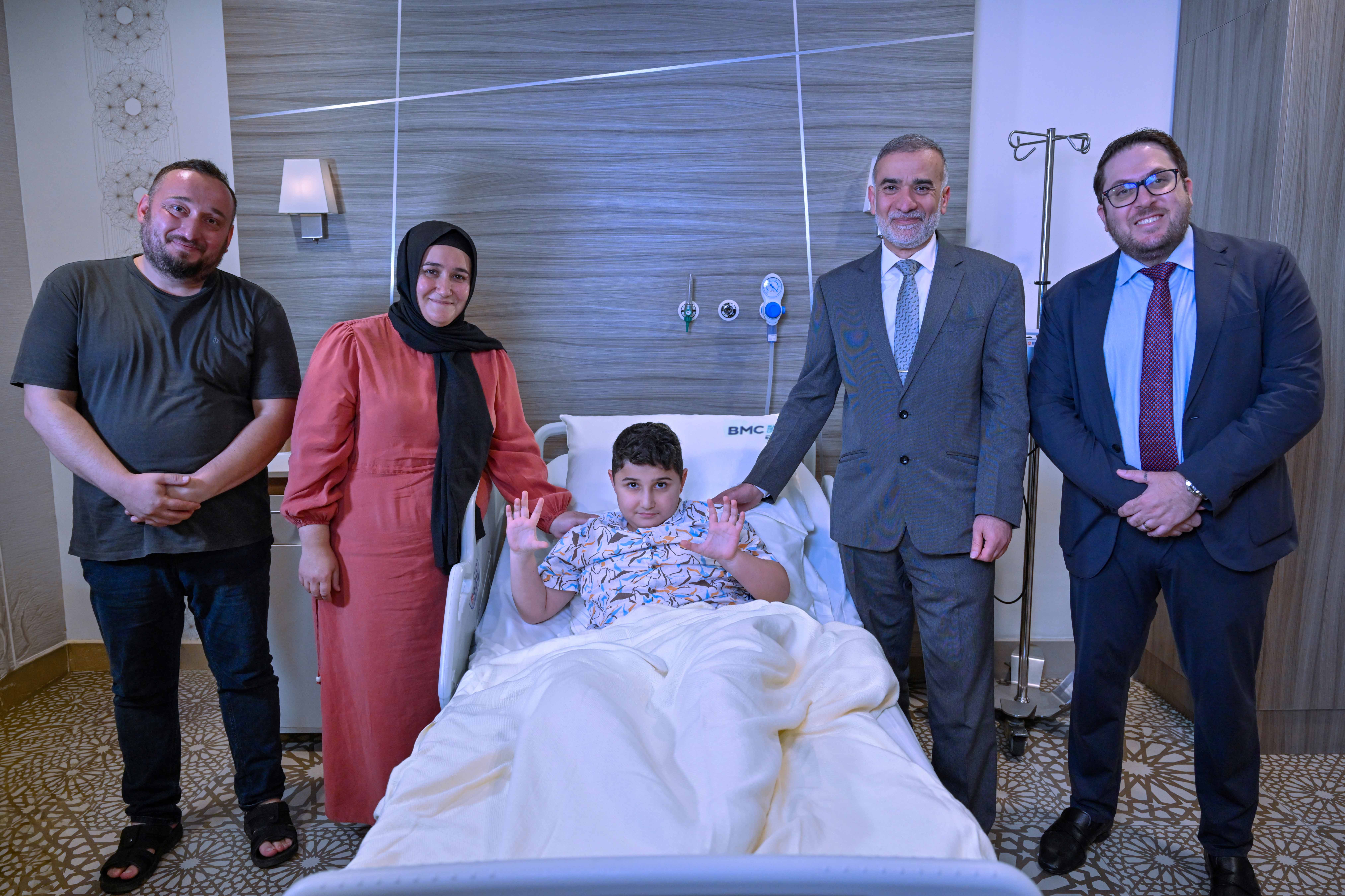 Toplumsal desteğin ardından Yiğit Elma’nın tedavisi sürüyor