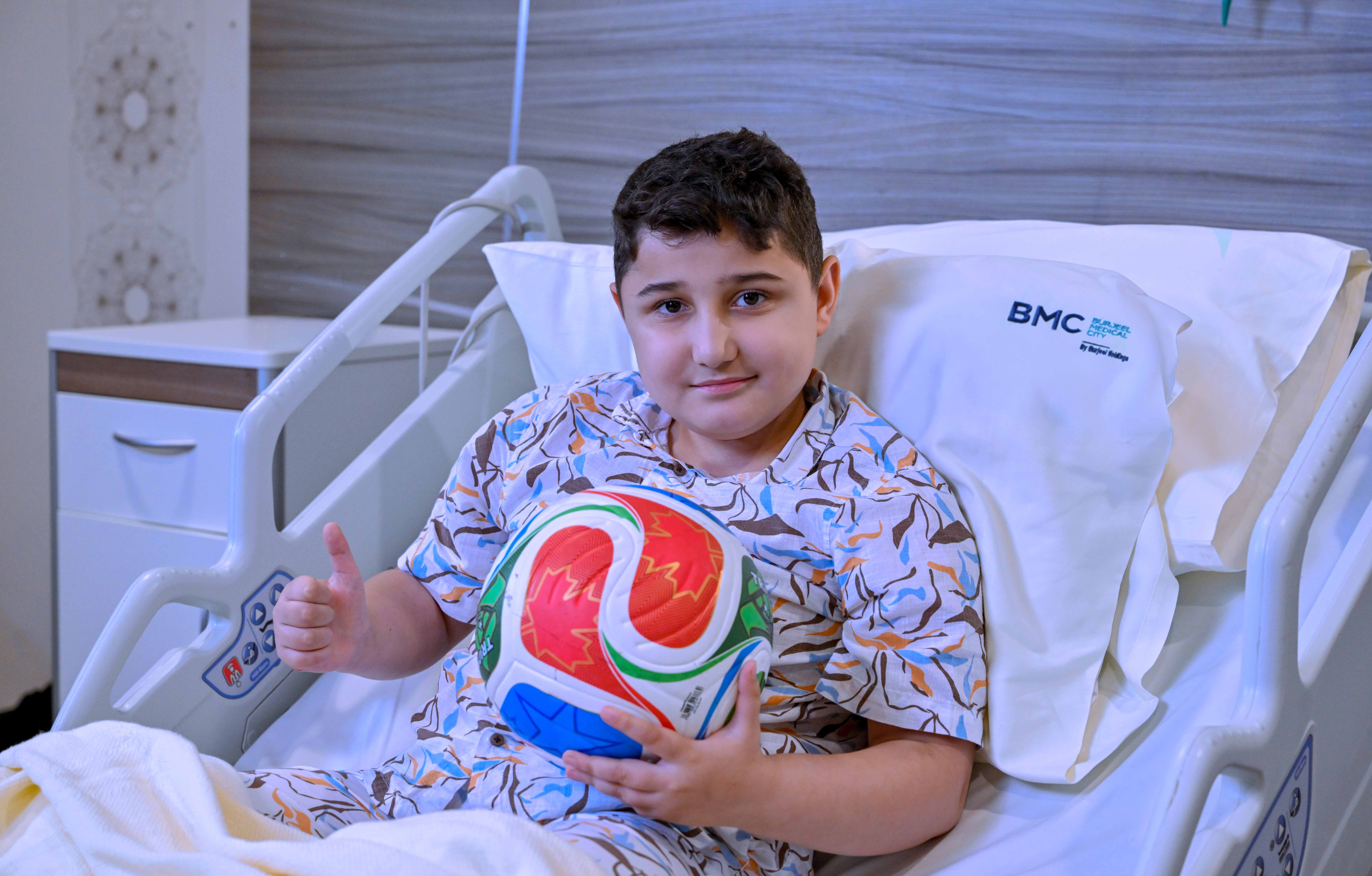 Toplumsal desteğin ardından Yiğit Elma’nın tedavisi sürüyor
