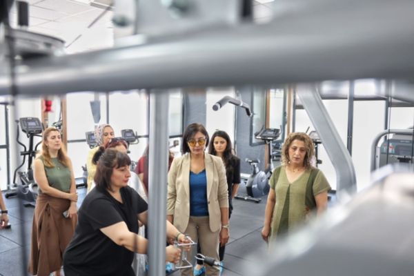 Kayapınar’daki Kadın Spor Merkezi yenilenerek hizmete açıldı