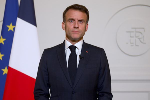 Macron: Fransa’nın Ukrayna ve müttefiklerine desteği sarsılmayacak