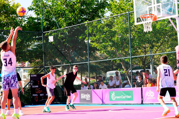 Çorlu’da 6’ncı Ziya Berhan Kılıç 3×3 Sokak Basketbolu Turnuvası başladı