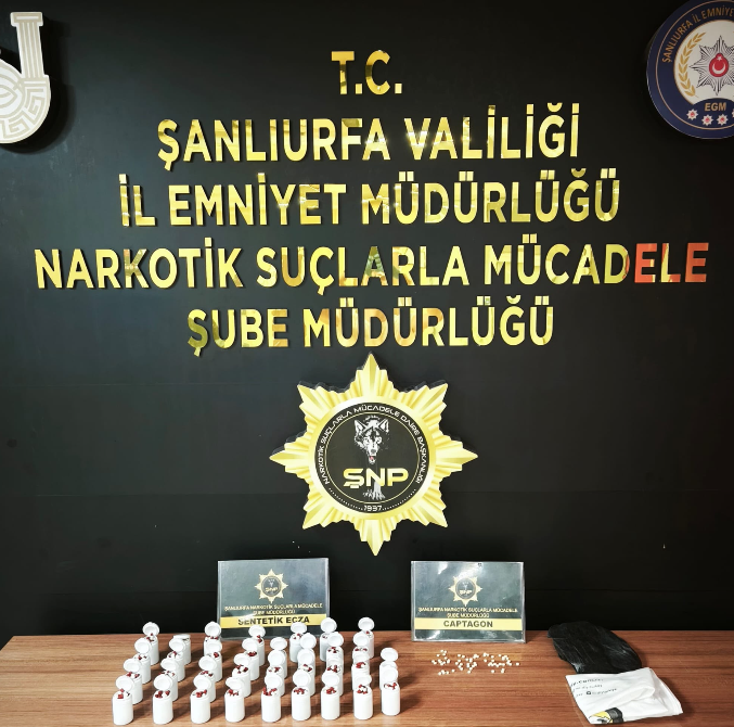 Şanlıurfa’da uyuşturucu operasyonunda 3 tutuklama