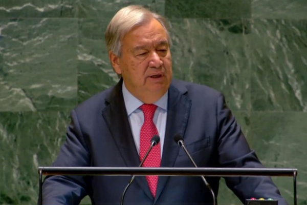 Guterres: Suriyeli sivil toplum temsilcilerinin siyasi geçişe bağlılığı güçlü
