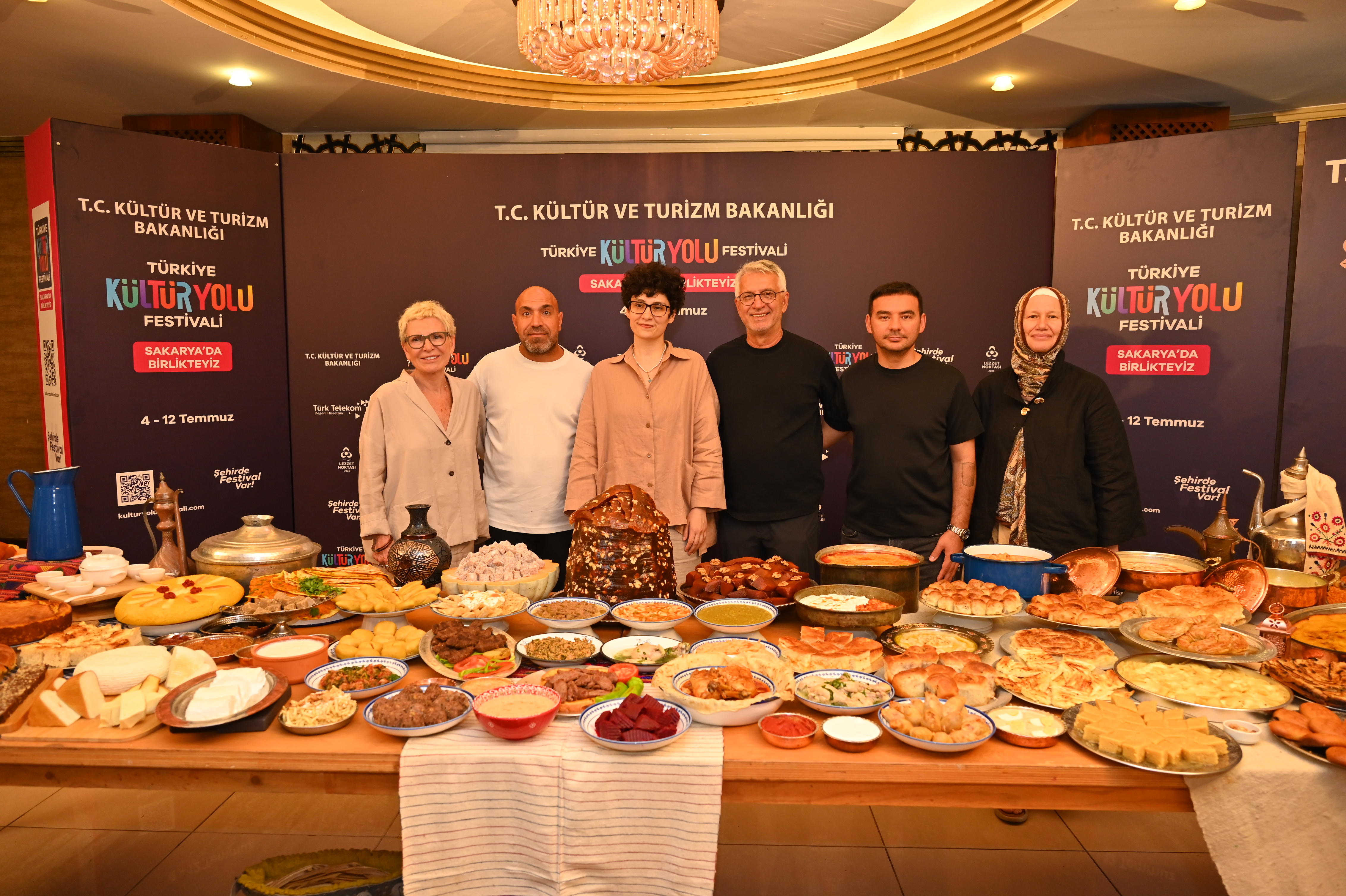 Sakarya Kültür Yolu Festivali’nde yöresel lezzetler ilgi odağı oldu