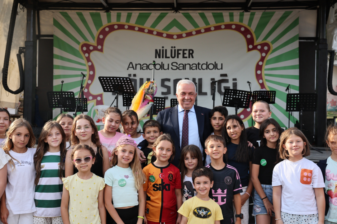 Nilüfer’in çocukları sanatla buluştu