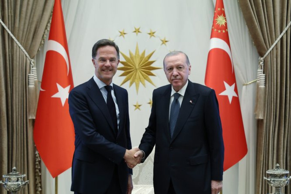 Cumhurbaşkanı Erdoğan, NATO Genel Sekreteri Rutte’yi Ankara’da kabul etti