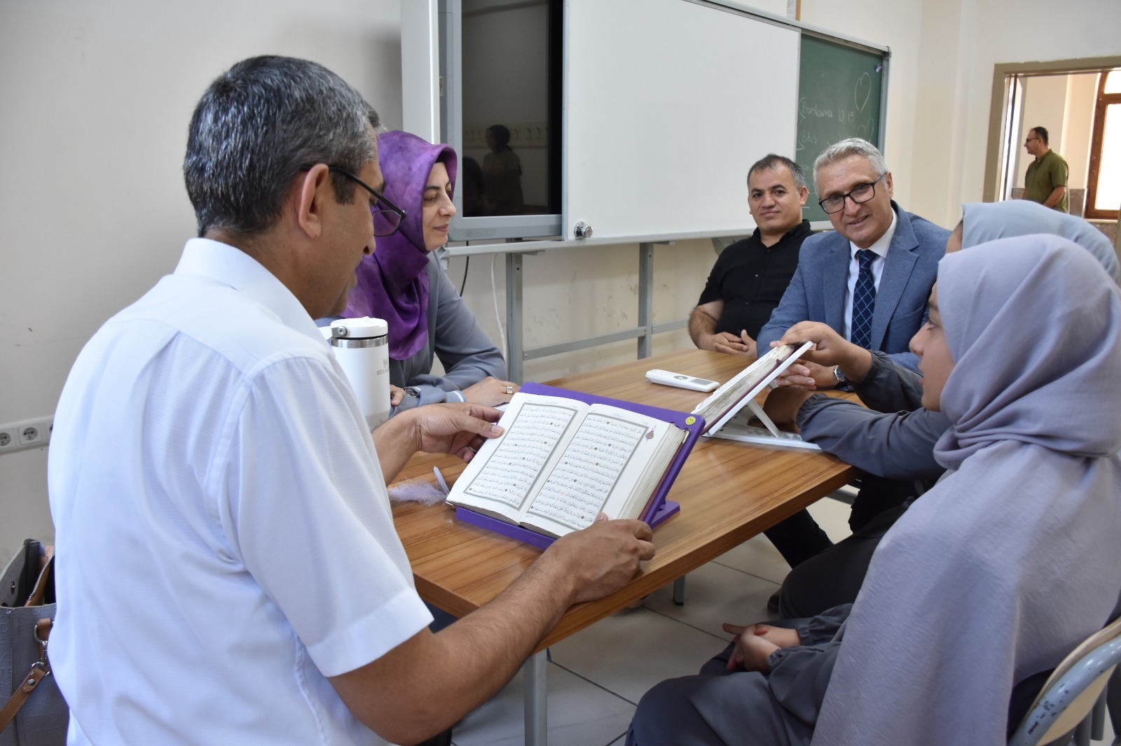 İl Millî Eğitim Müdürü Ciğer, hafızlık kurslarını ziyaret etti