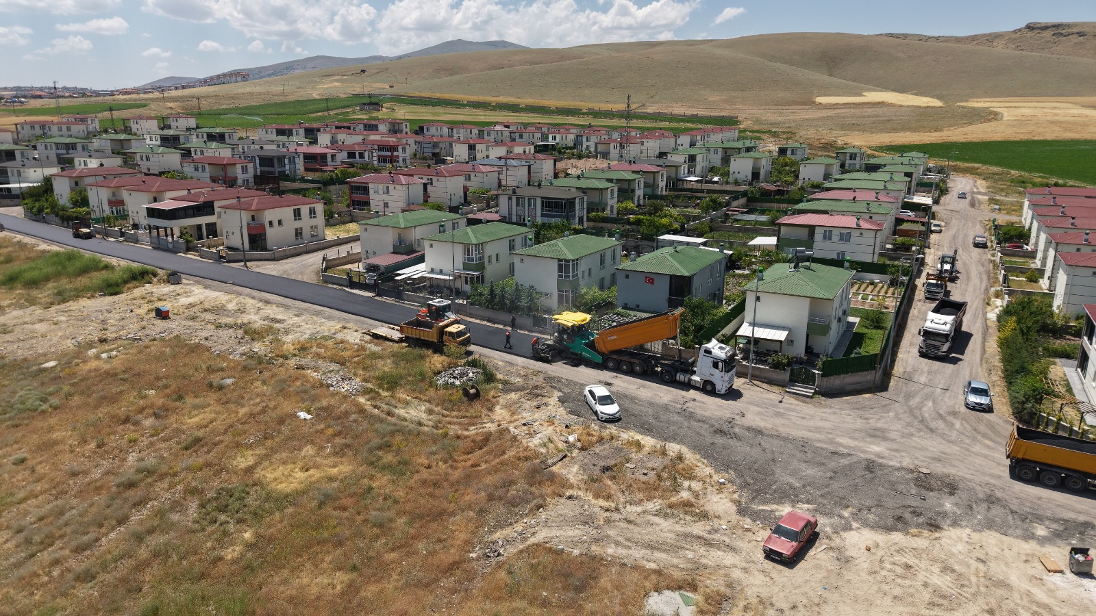 Kayseri’de İncesu kırsalına 10,5 milyon liralık ulaşım yatırımı