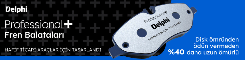 Delphi Professional+ fren balatası serisi, dayanıklılığı ve kaliteyi bir araya getiriyor