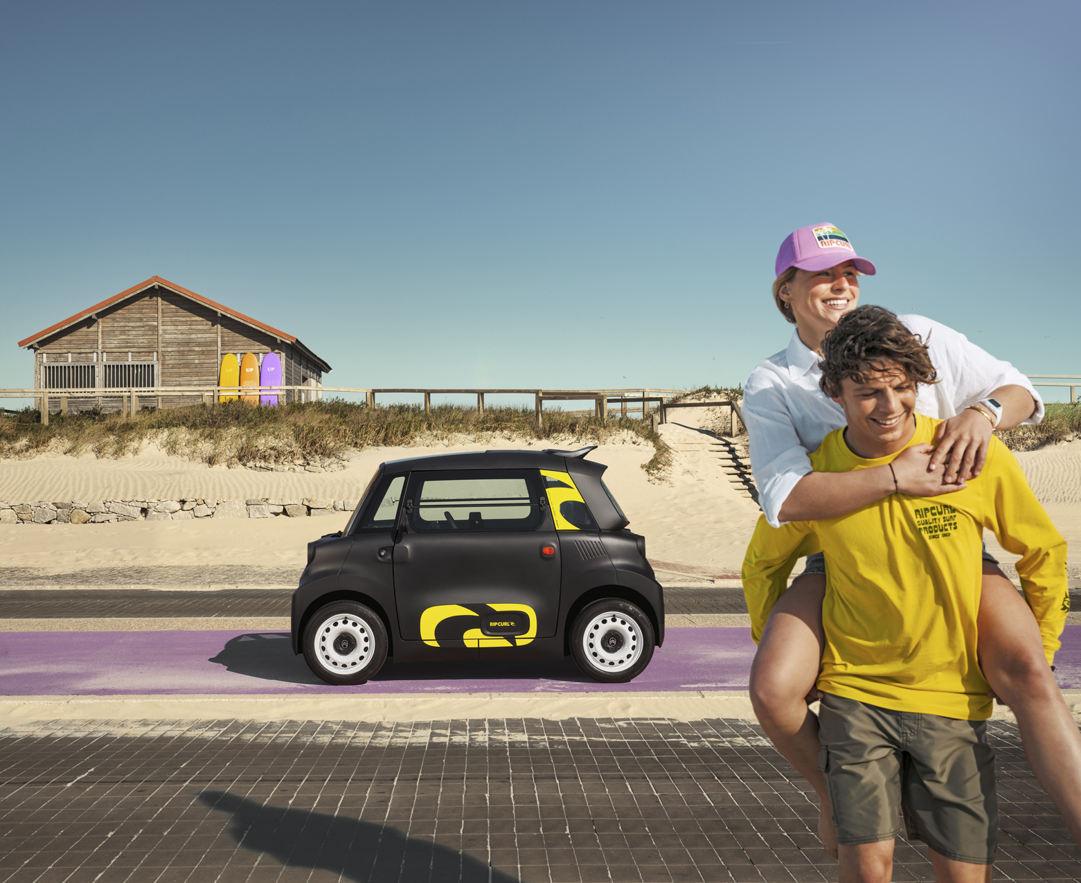 Citroën Ami’nin yeni özel serisi Rip Curl Türkiye’de!