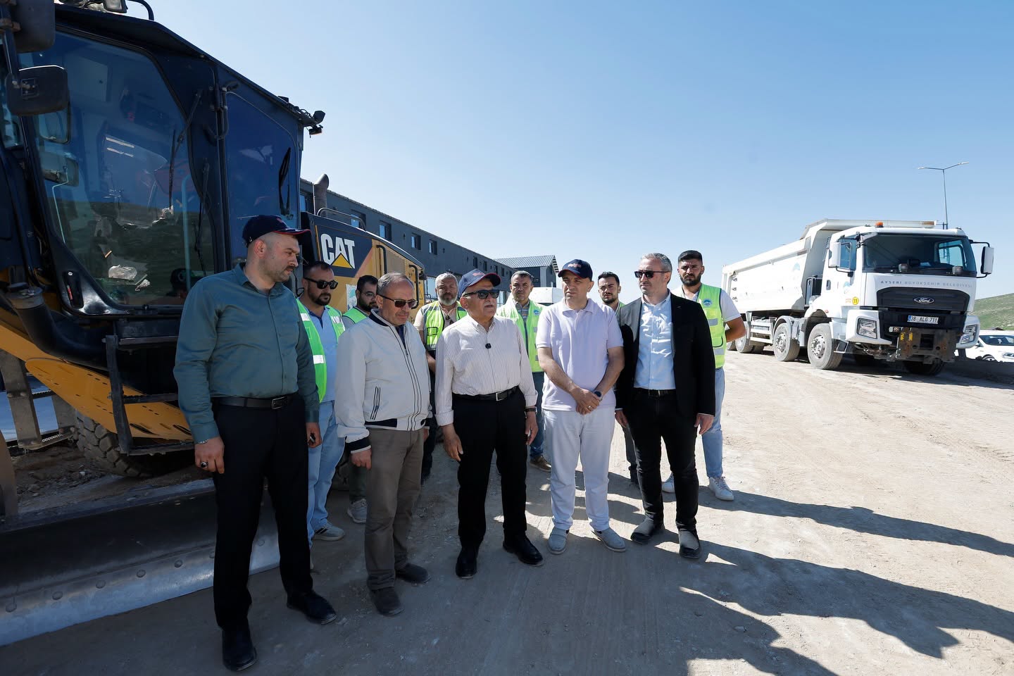 Başkan Büyükkılıç, Erciyes’teki altyapı çalışmalarını inceledi