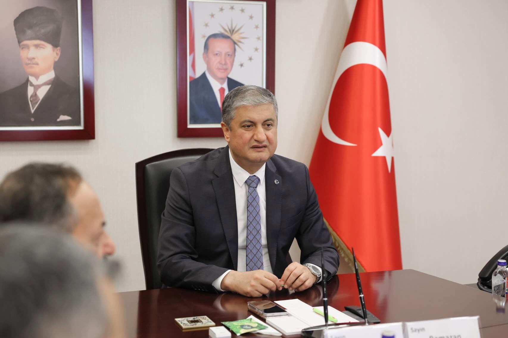 Vali Yavuz, 15 ilçe kaymakamıyla bir araya geldi