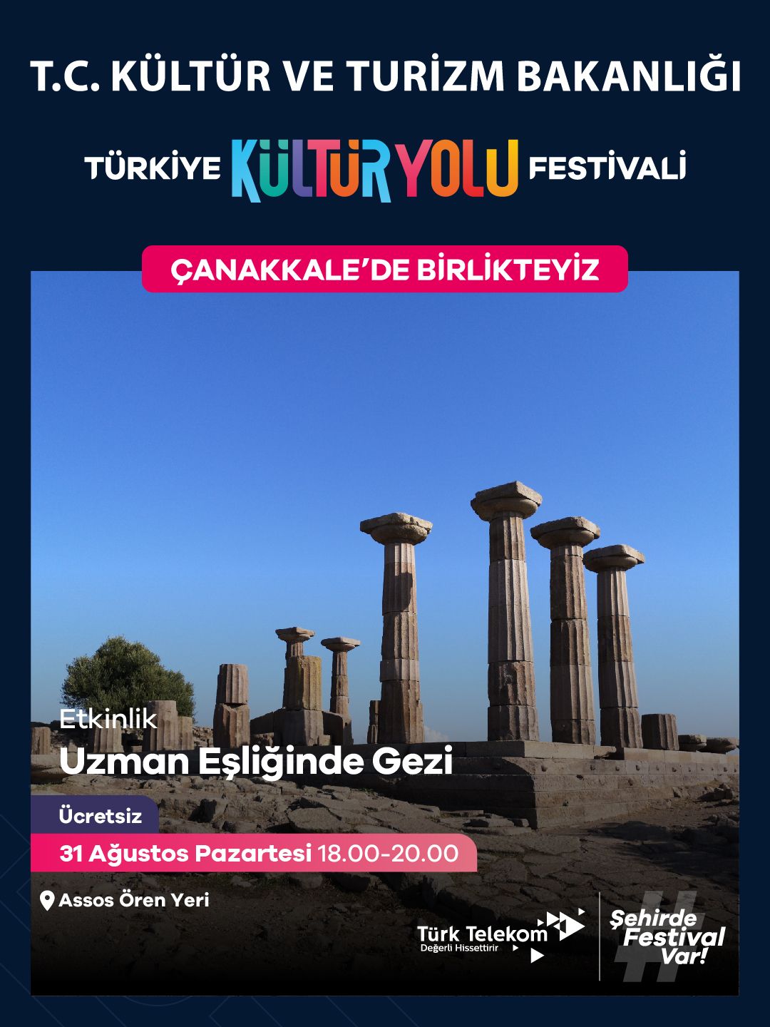 Çanakkale Kültür Yolu Festivali ile tarih, sanat ve lezzet aynı rotada buluşuyor