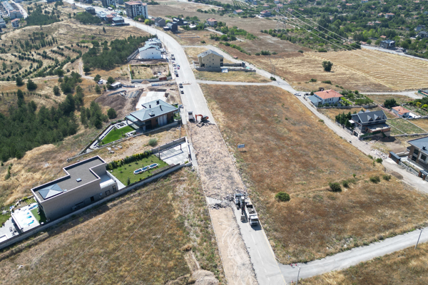 Çorum’da Gülkent 1. Cadde yenileniyor: Altyapı çalışmaları başladı