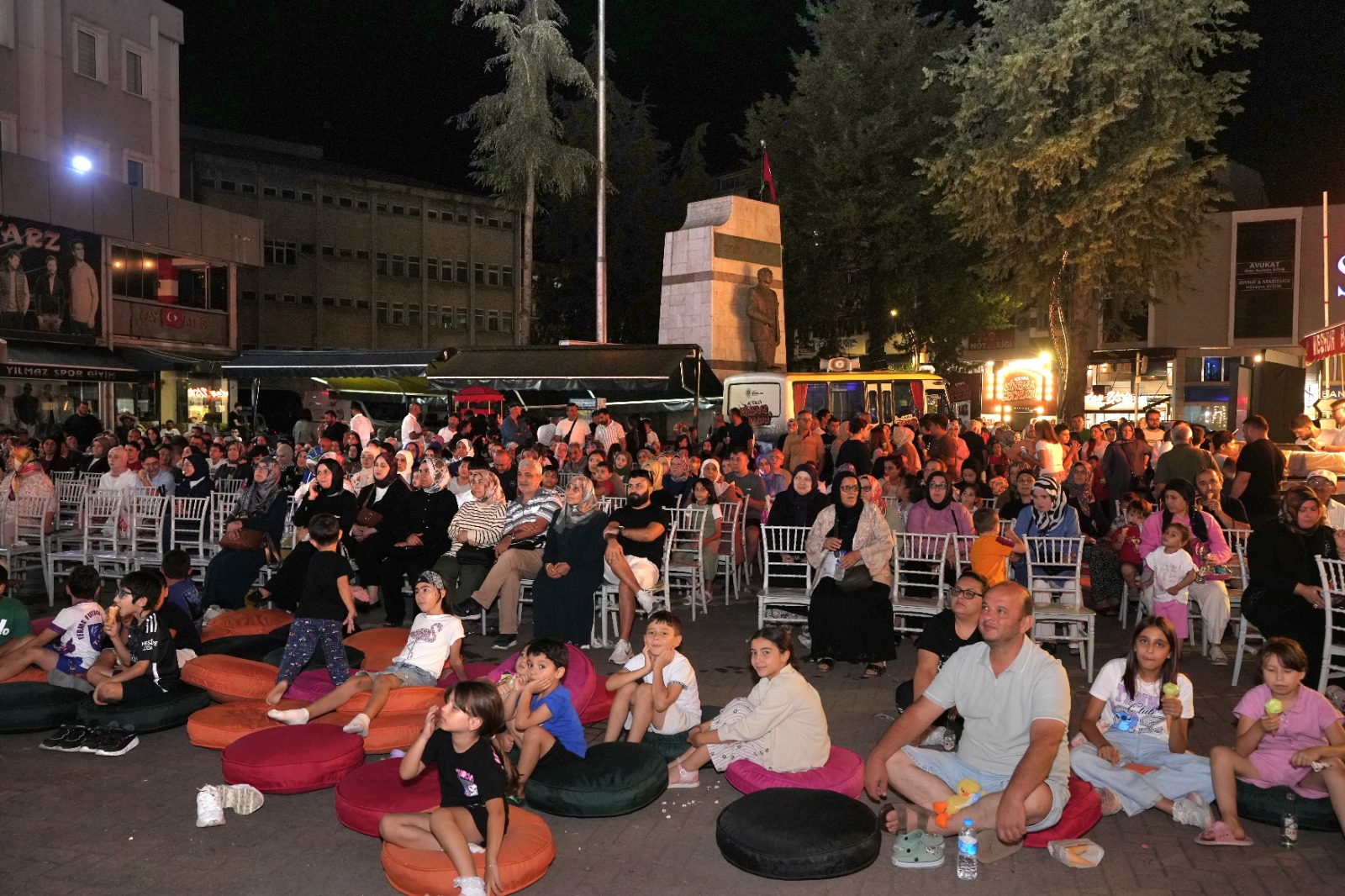 Samsun’da “Açık Hava Sinema Geceleri” başladı