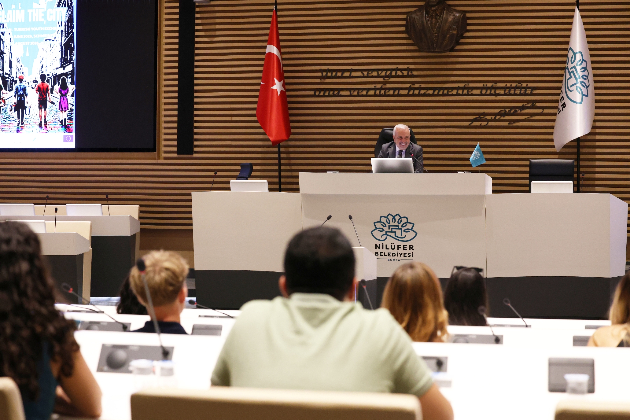 Nilüfer ile Schweinfurt arasında gençlik köprüsü kuruldu