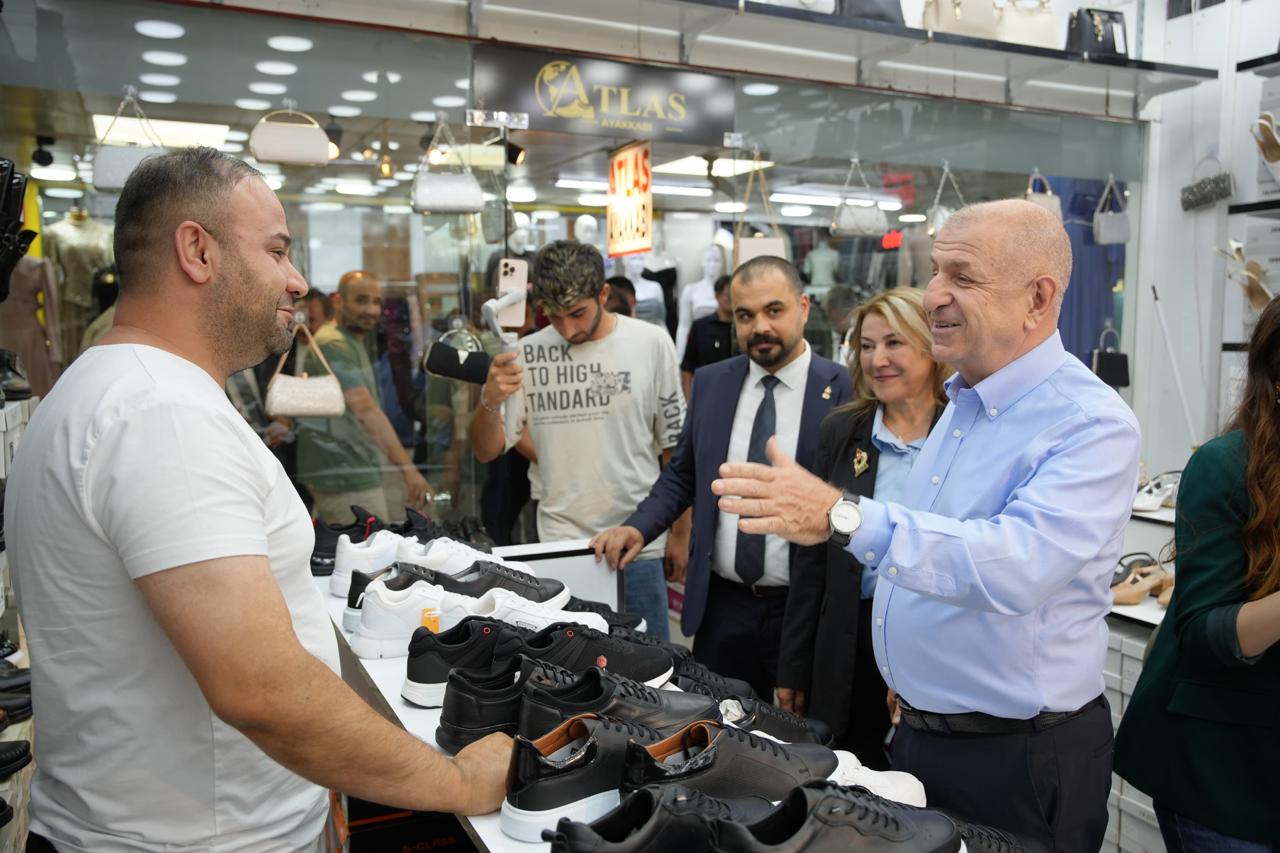 Özdağ, Sincan’da esnaf ve vatandaşlarla buluştu