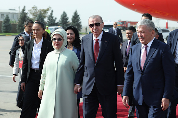 Cumhurbaşkanı Erdoğan, Kırgızistan’da
