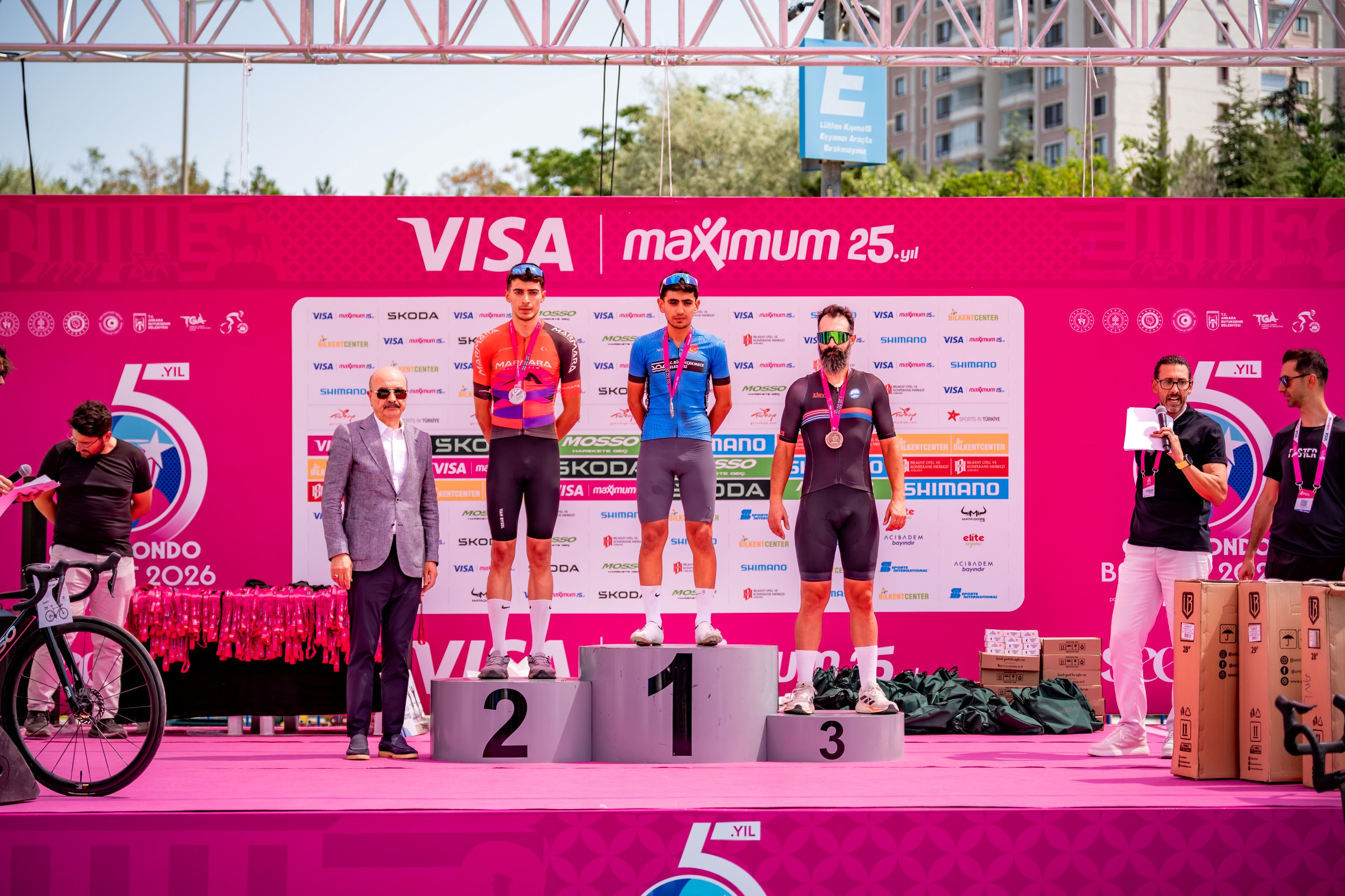 5. Uluslararası Visa Maximum Gran Fondo Başkent’te şampiyonlar belli oldu
