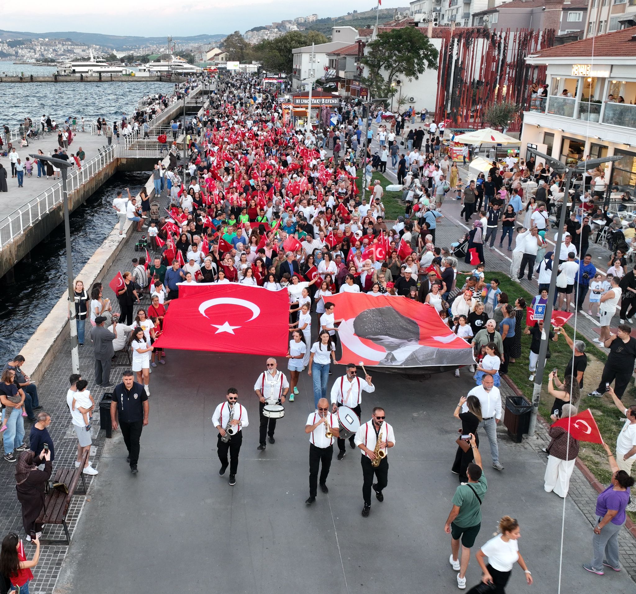 Mudanya’da 30 Ağustos Zafer Bayramı etkinliklerle kutlandı