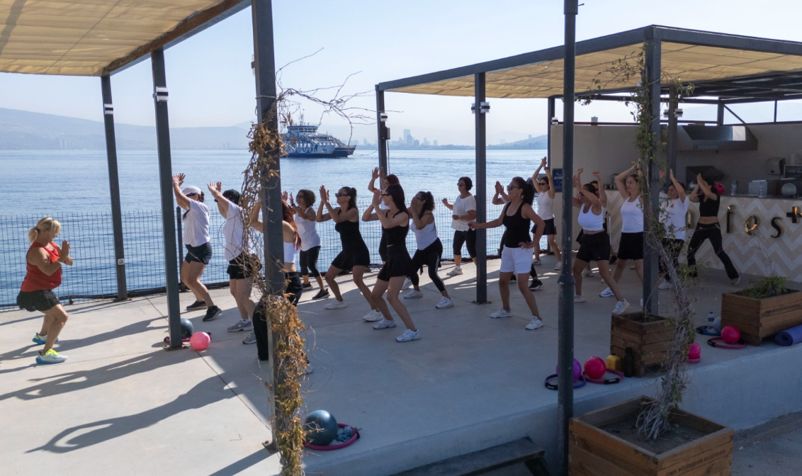 İzmir’de spor deniz kenarına taşındı