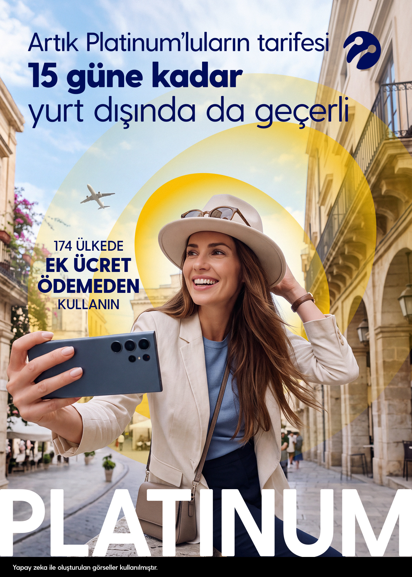 Turkcell Platinum’lular yurt dışında tarifelerini 15 gün ücretsiz kullanabilecek