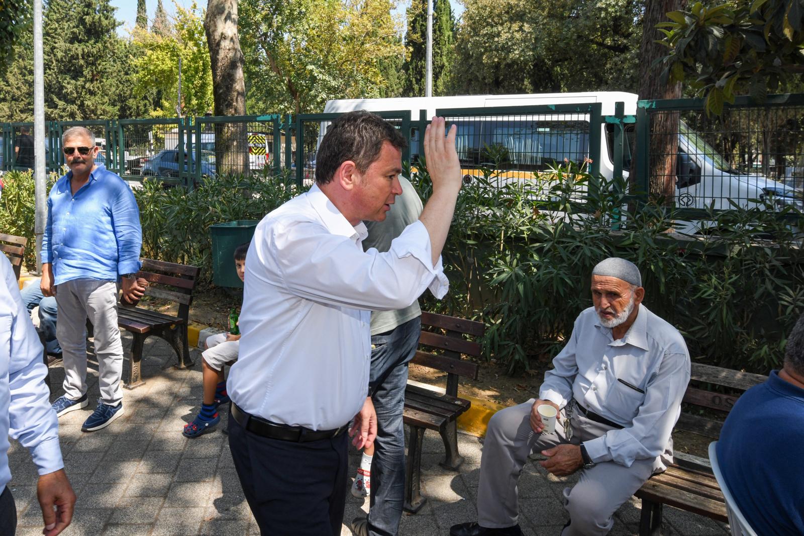 Başkan Aydın, Alemdar’da vatandaşlarla buluştu