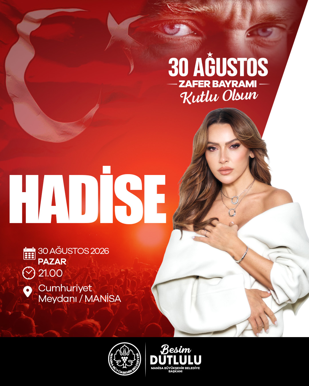 Manisa’da 30 Ağustos Zafer Bayramı için gün boyu sürecek program hazırlandı