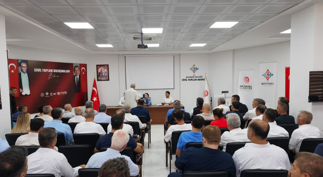 Batman’da sivil toplum temsilcileri STM’de buluştu