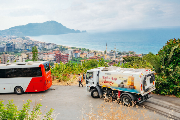 Alanya’da yaz sezonunda kapsamlı temizlik seferberliği
