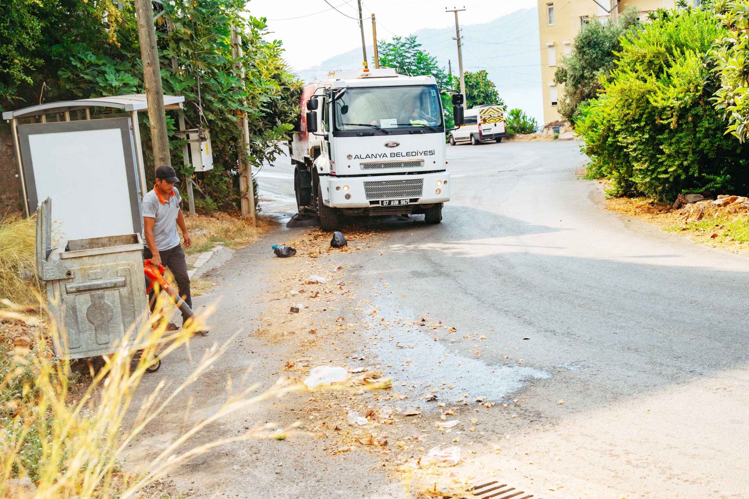 Alanya’da yaz sezonunda kapsamlı temizlik seferberliği