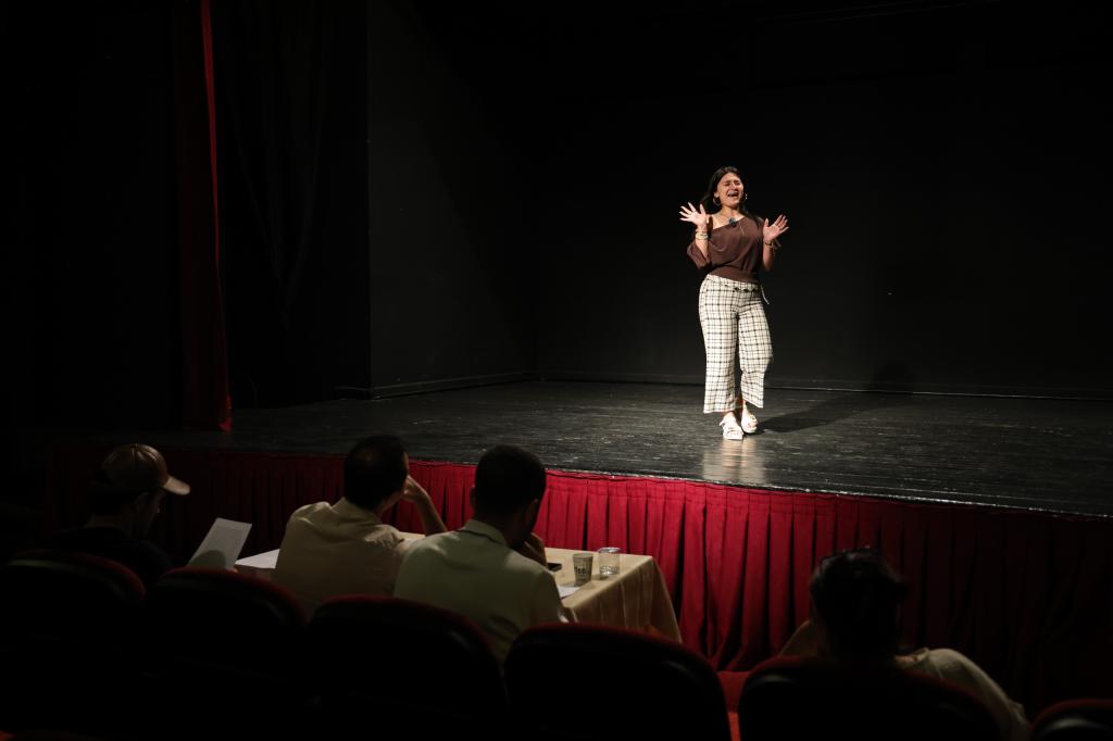 Kütahya’da şehir tiyatrosu için yeni yetenekler sahne aldı