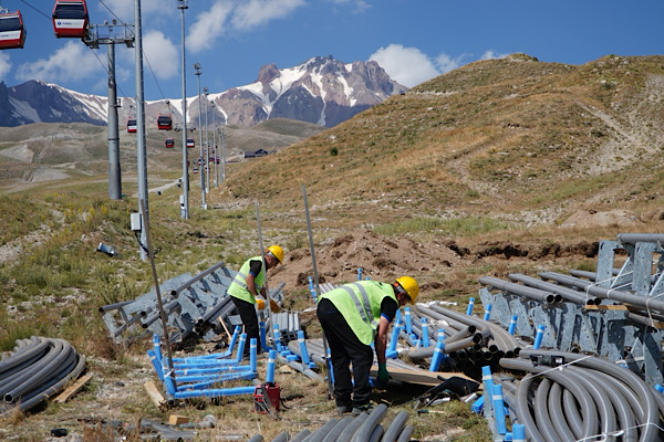 Erciyes’e bin 100 metrelik dağ kızağı geliyor