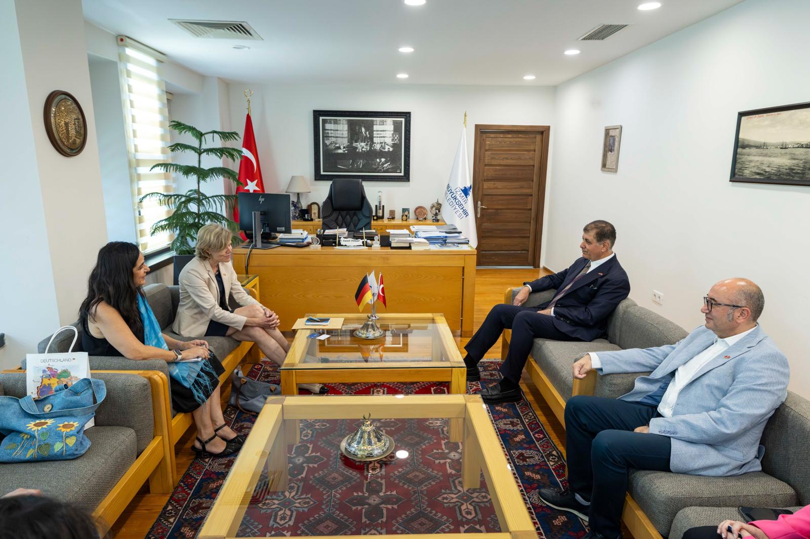 Başkan Tugay’dan Almanya ile iş birliğini güçlendirme mesajı