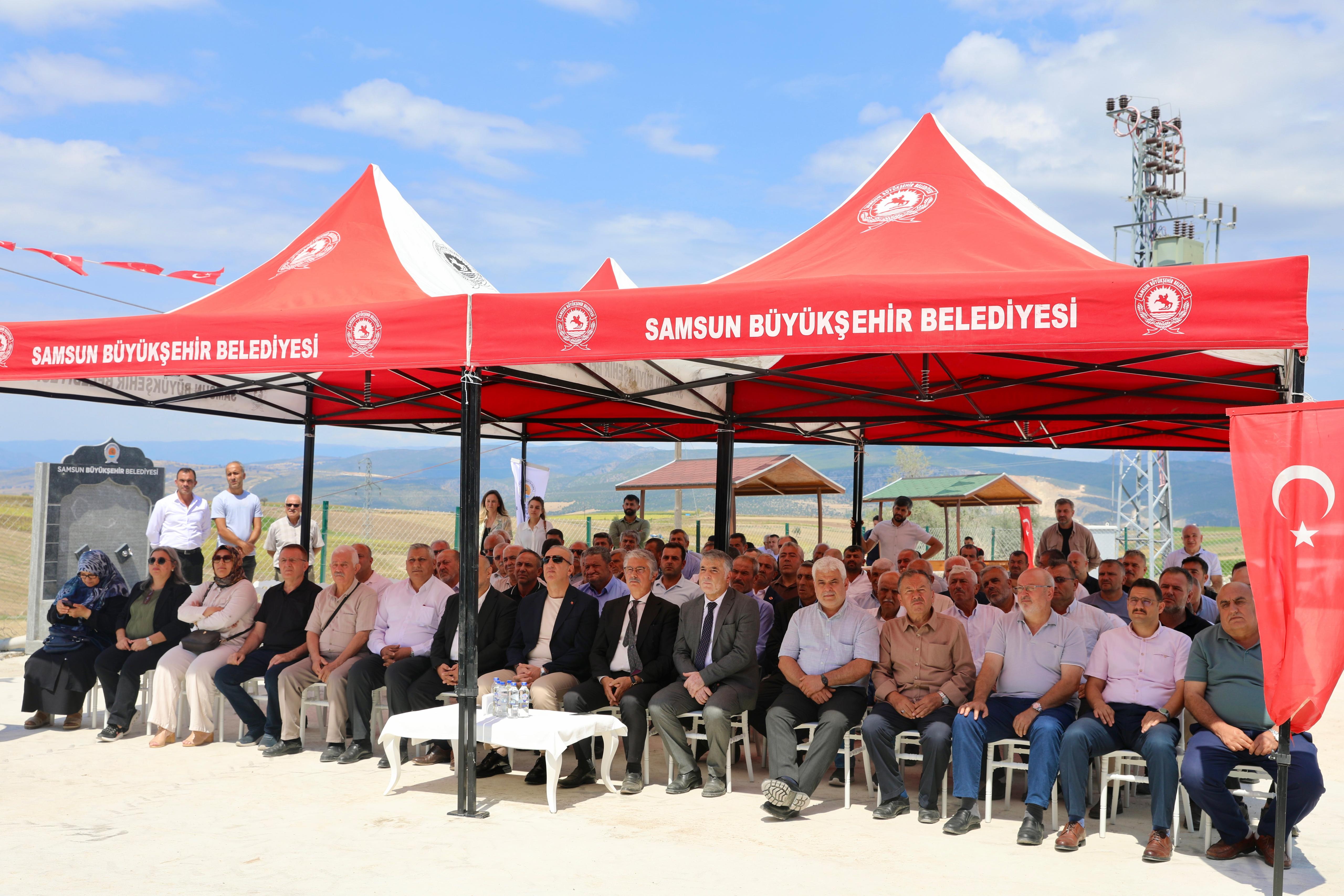 Tohum Eleme Tesisi Vezirköprü’de hizmete açıldı