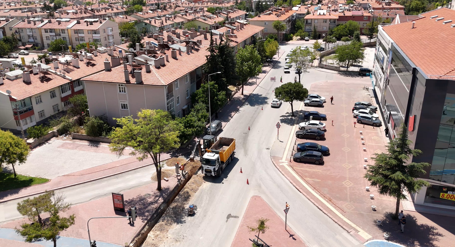 Binkonutlar’da 2 bin 10 metrelik su hattı yenileniyor