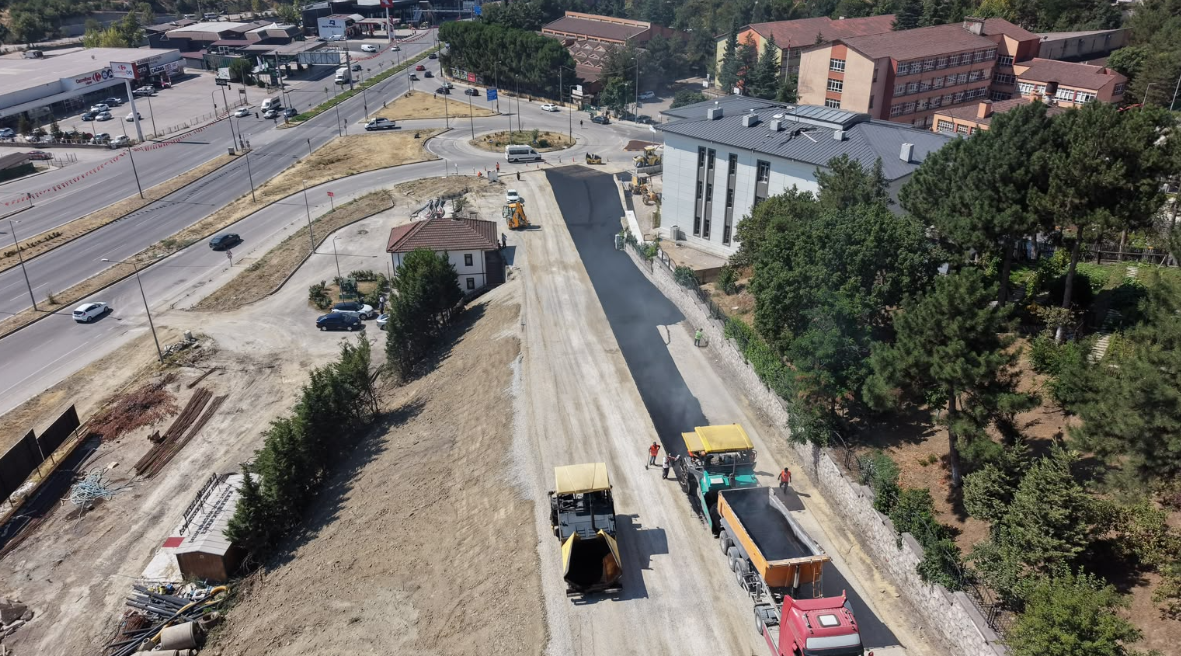 Karabük’te Esentepe Rampası’nda asfalt çalışması başladı