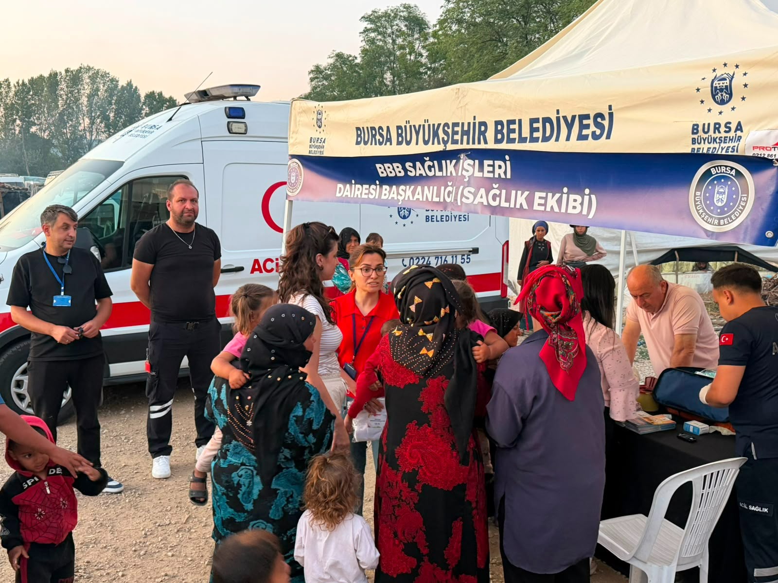 Bursa’da mevsimlik tarım işçilerine destek