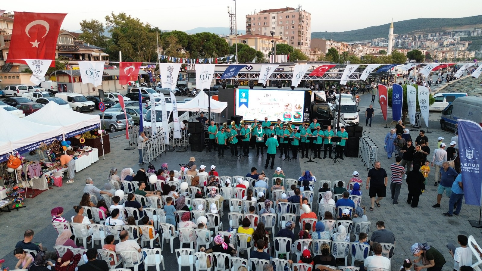 “Bursa’nın Fethinin 700’üncü Yılı” etkinliklerinin 15’inci durağı Gemlik oldu