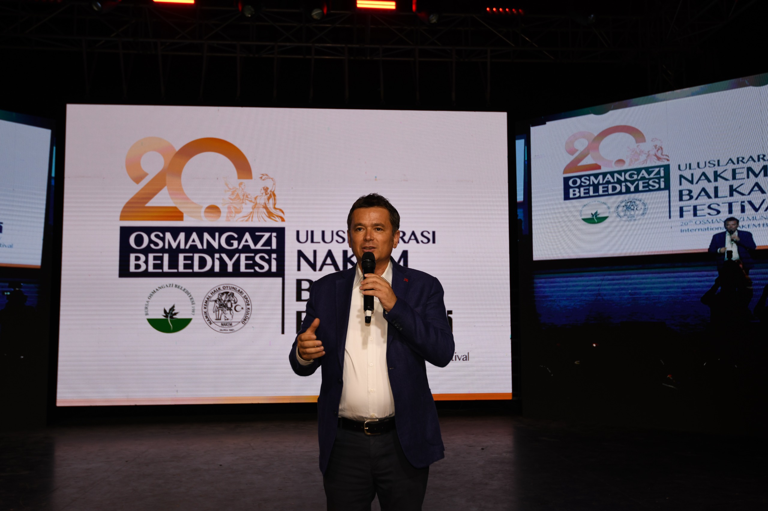 Osmangazi’de 20. Uluslararası NAKEM Balkan Festivali düzenlendi