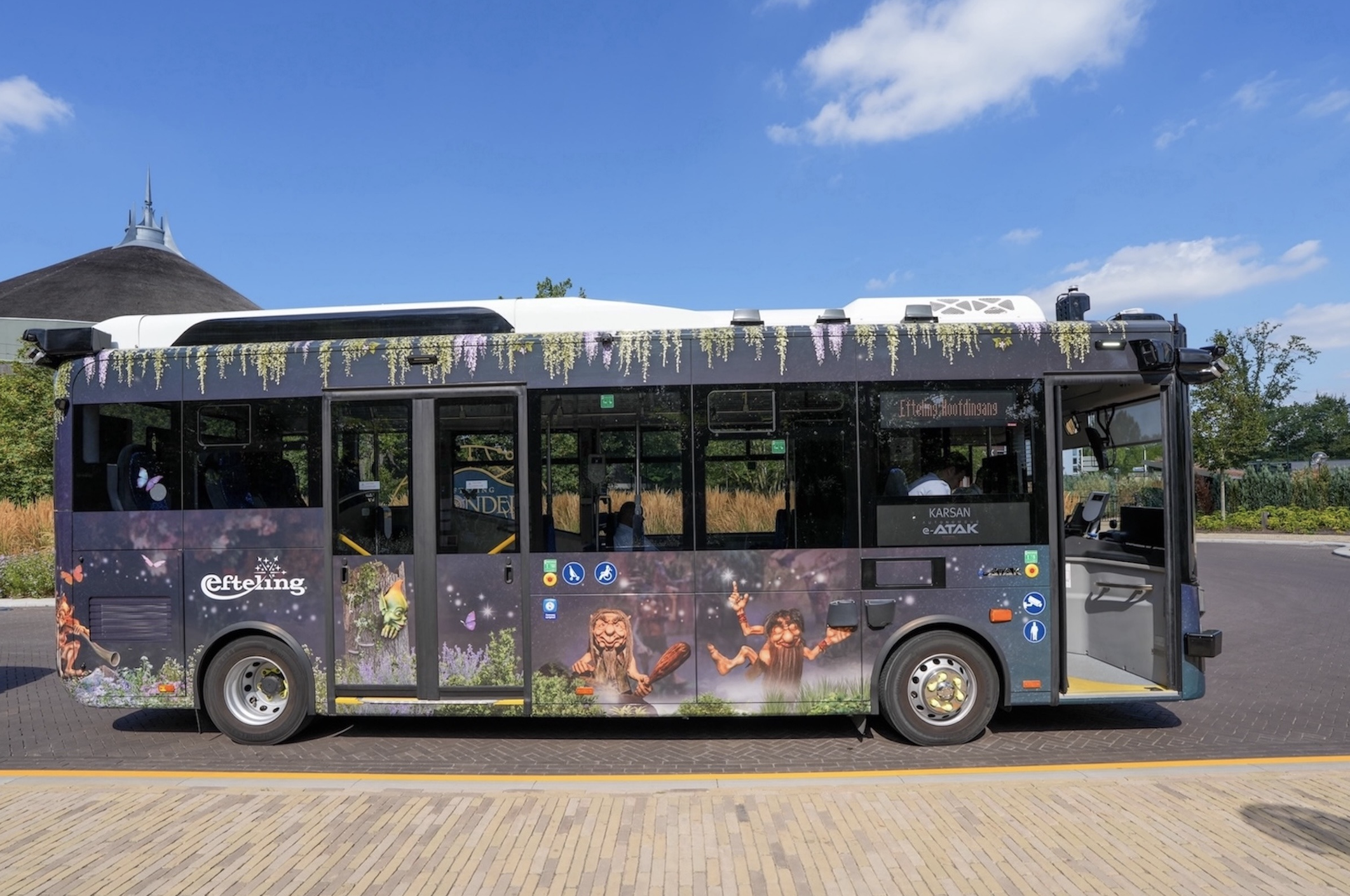 Karsan Otonom e-ATAK, Efteling’de yolcu taşımaya başladı