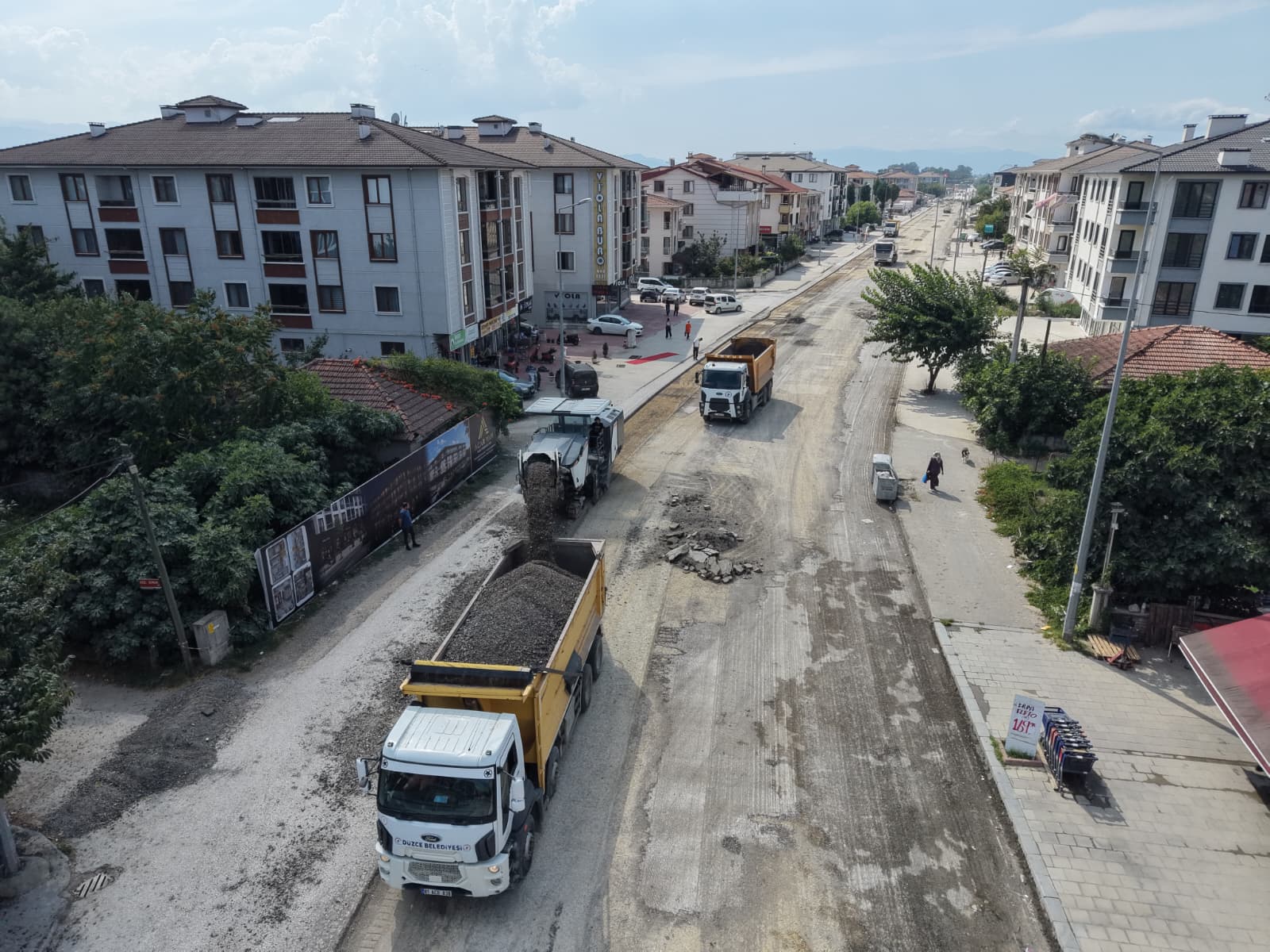 Düzce’de altyapısı tamamlanan yollar önceliklendiriliyor