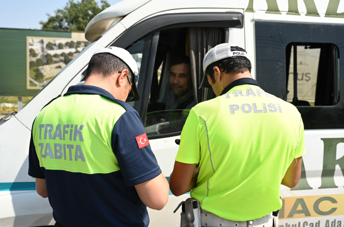 Konya’da toplu taşıma denetimleri sürüyor