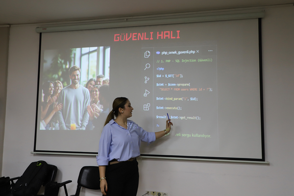 DİSKİ’den stajyer öğrencilere bilgi teknolojileri farkındalık eğitimi