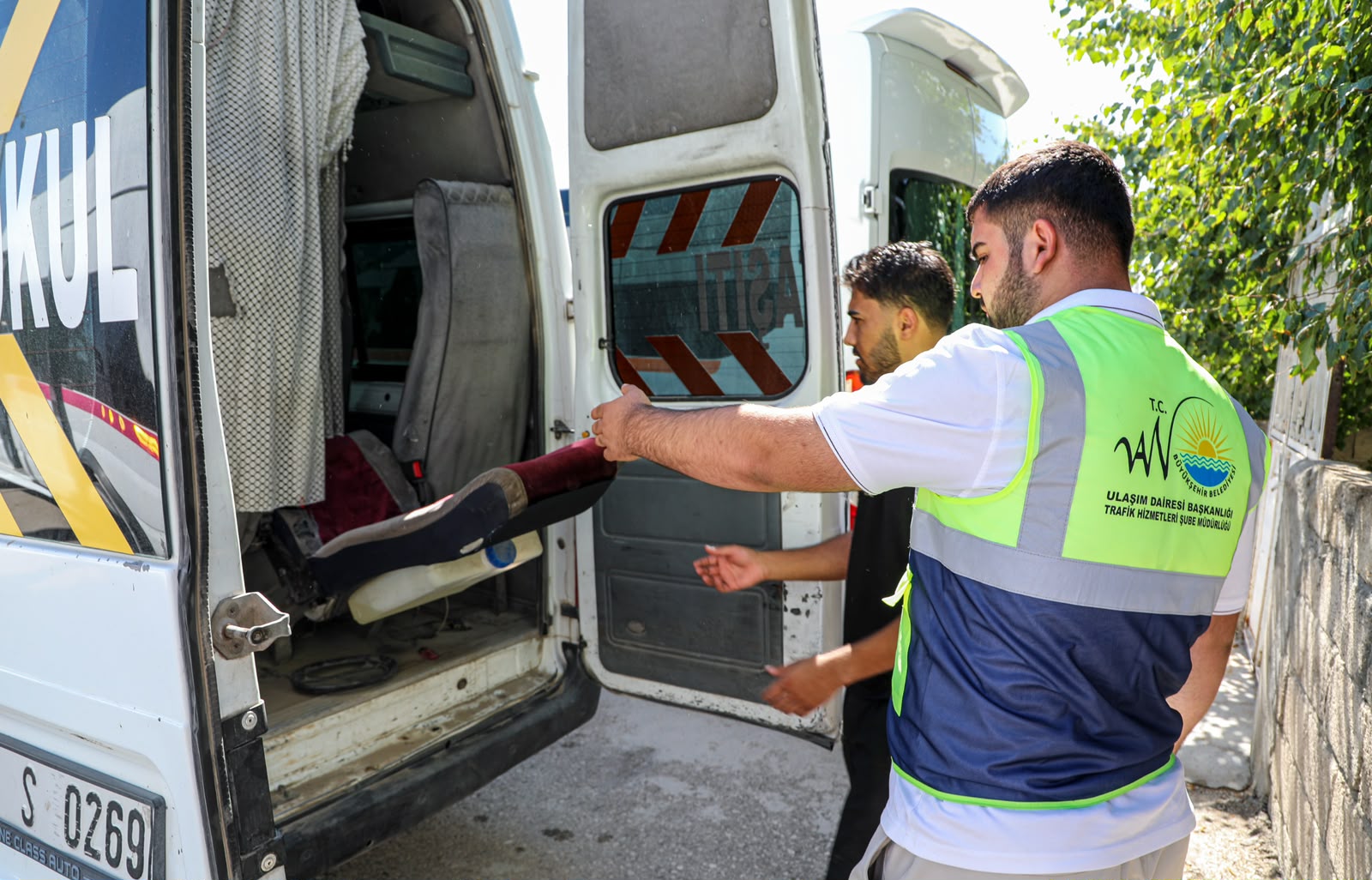 Van’da okul servislerine yeni eğitim dönemi öncesi sıkı denetim