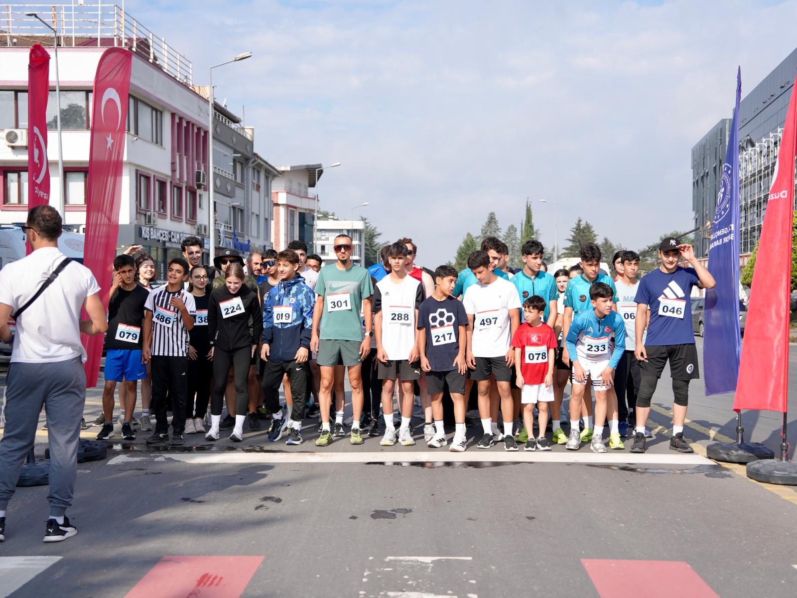 Düzce’de 30 Ağustos Zafer Koşusu düzenlendi