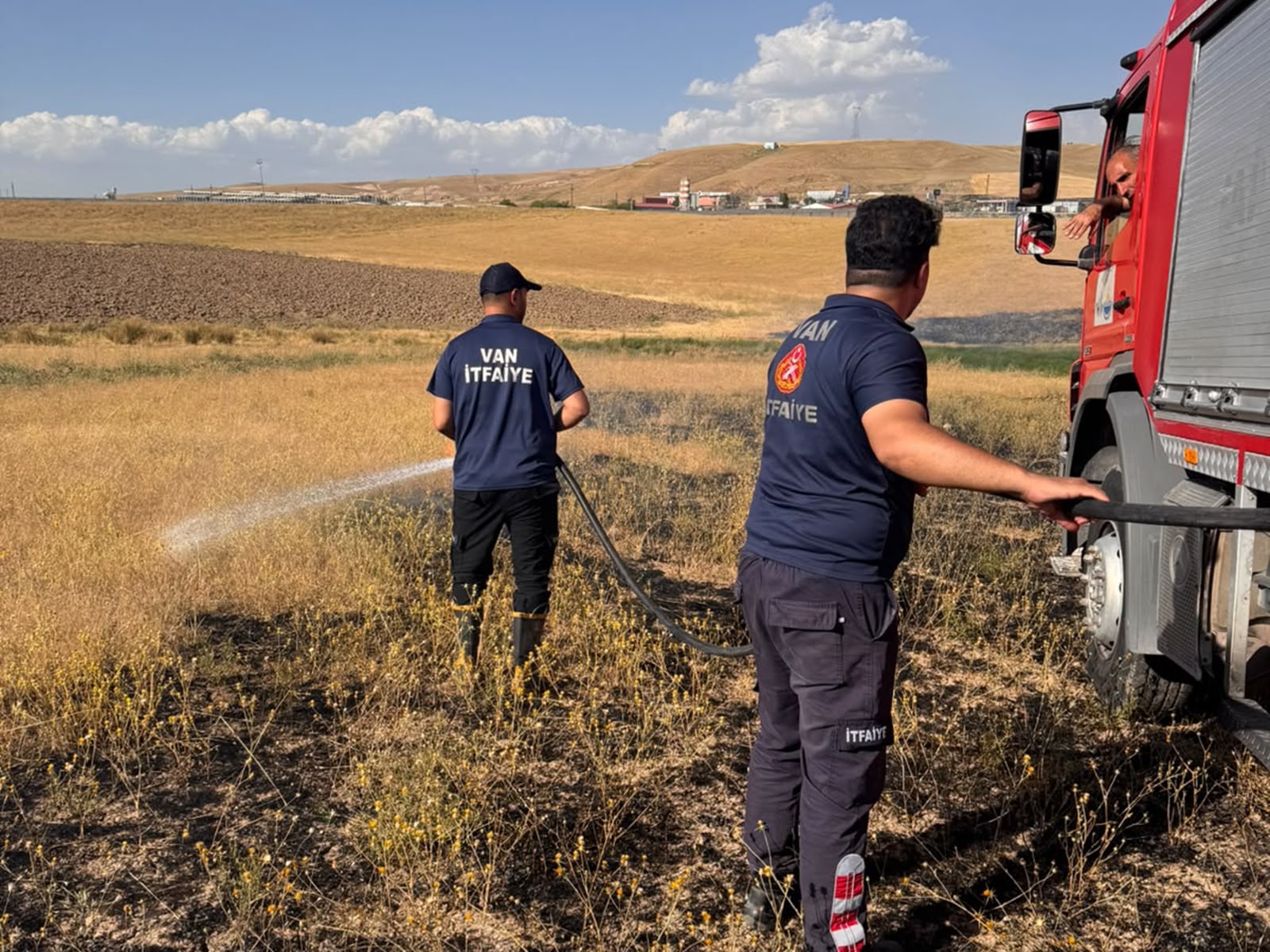 Van itfaiyesi temmuz ayında 639 olaya müdahale etti
